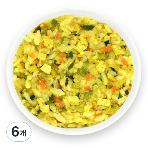 짱죽 완료기 아기밥 13개월부터 이유식, 160g, 6개, 카레달걀찜밥