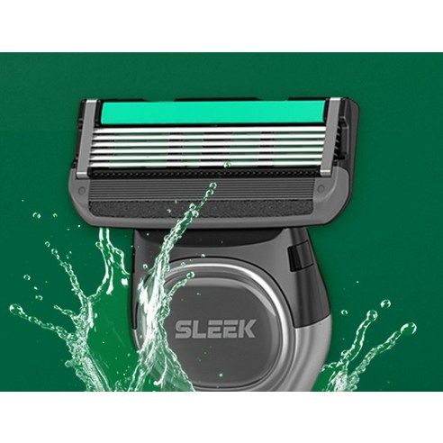 도루코 슬릭 엣지 면도기 세트 후기 분석 - 면도날 교체 편의성