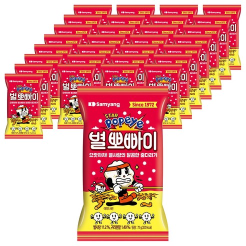 삼양 별 뽀빠이, 72g, 30개 72g × 30개, 72g × 30개 섬네일