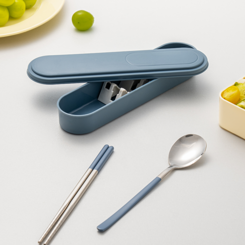 틸하우스 무소음 스테인리스304 수저 세트 이미지 2