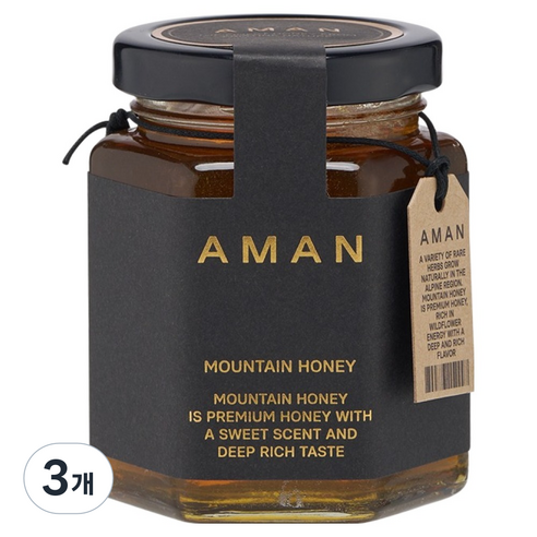 AMAN 키르기스스탄 마운틴 허니 250g, 3개 솔직 후기 | 실사용자 리뷰 분석 썸네일