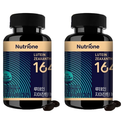 뉴트리원 루테인 지아잔틴 164, 50정, 25g, 2개