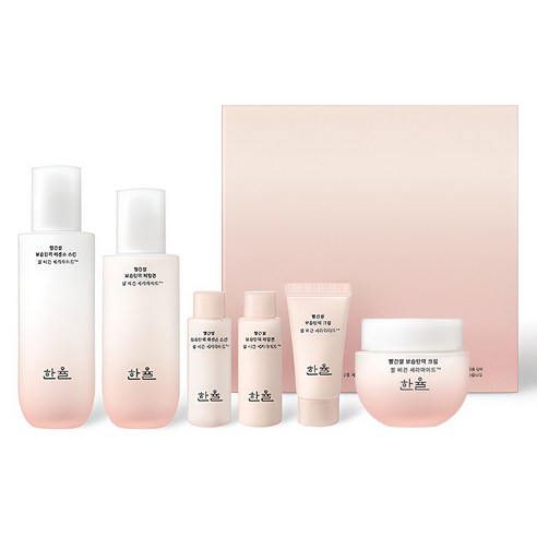 한율 빨간쌀 보습탄력 에센스 150ml + 에멀젼 125ml + 크림 5... 솔직 후기 | 피부 타입별 분석 썸네일