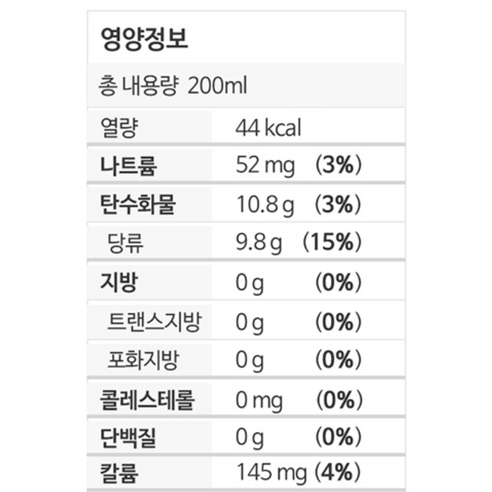 리타 코코넛 워터 후기 분석 - 깨끗하고 맑은 주스 색상