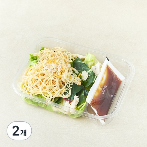 스윗밸런스 갈릭 파스타 치킨 샐러드, 160g, 2개