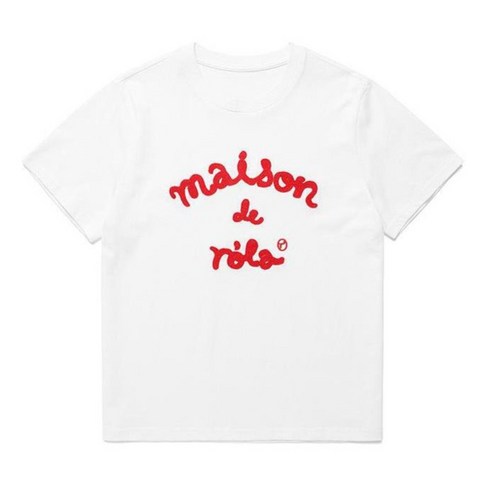 로라로라 MAISON DE ROLA EMBROIDERY 티셔츠의 편안한 착용감