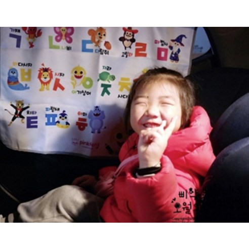 핑크퐁 차량용 햇빛가리개 실사용 후기 | 효과 있을까? - 상품 이미지 3