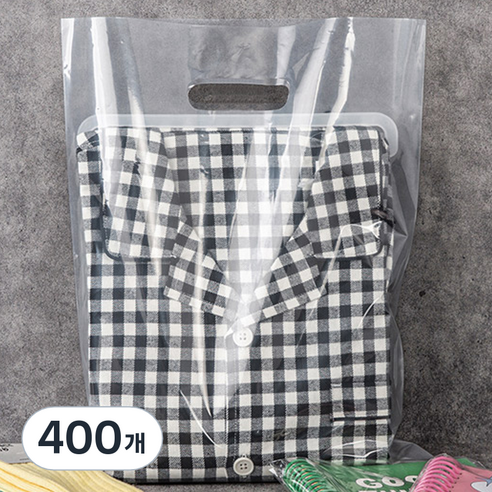 혜림봉투 PE 비닐쇼핑백 30 x 40, 투명, 400장