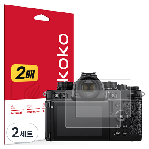 스코코 니콘 Zf 40/2 (SE) KIT 올레포빅 액정보호필름 2p 세트, 2세트