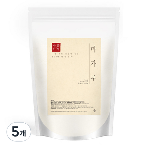 나를아낌 마 분말, 5개, 300g