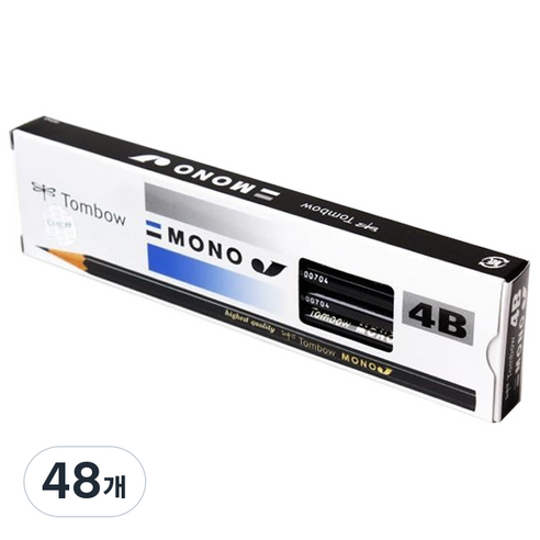 톰보우 모노 연필, 4B, 48개