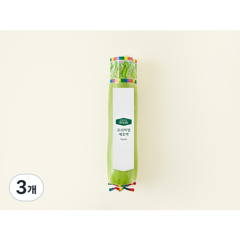 프리미엄 애호박, 280g, 1개입, 3개