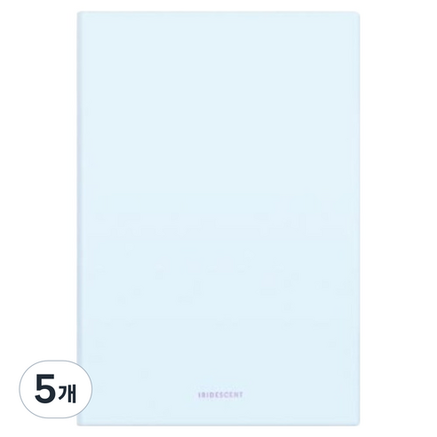 델리 파스텔 소프트커버 양장 다이어리 EN140L, 블루, 5개