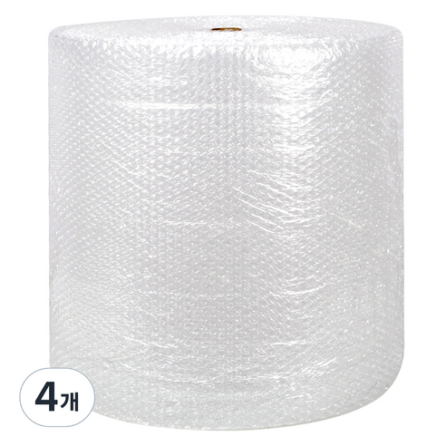 코멧 국내생산 뽁뽁이 에어캡 50cm x 50m, 반투명, 4개