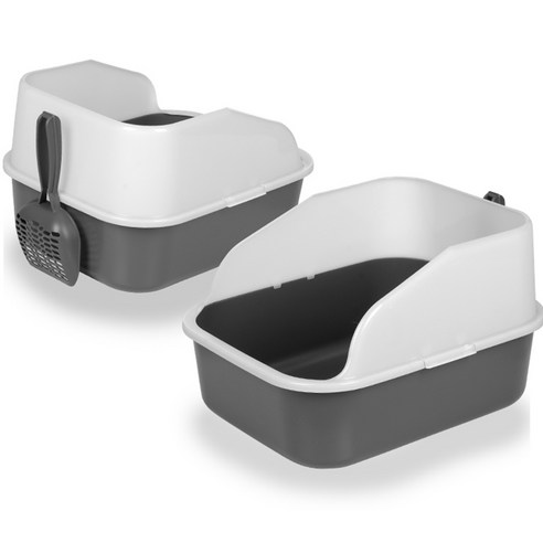 라온 프리미엄 고양이 화장실 + 모래삽 세트 이미지 2