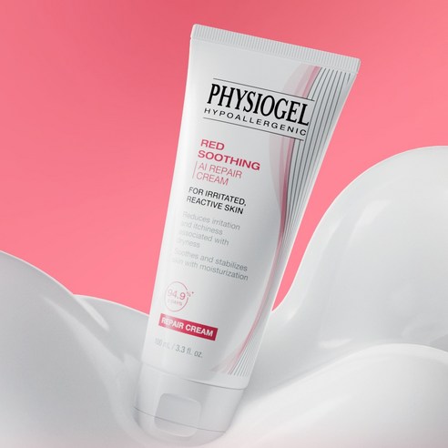 피지오겔 레드 수딩 AI 리페어 크림, 100ml, 1개 후기 분석 - 제품 뒷면 성분표