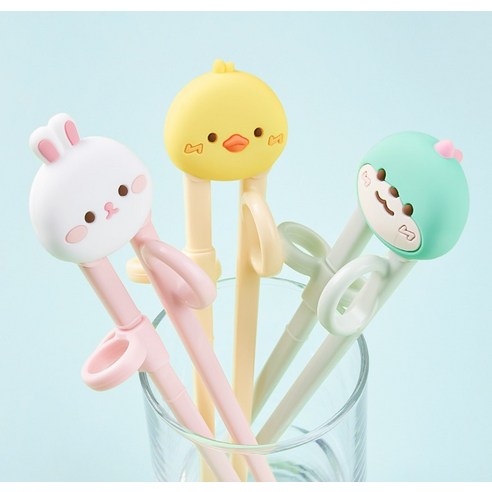 에디슨 프렌즈 아이 맞춤 젓가락 2종 세트 후기 분석 - 두 캐릭터 비교