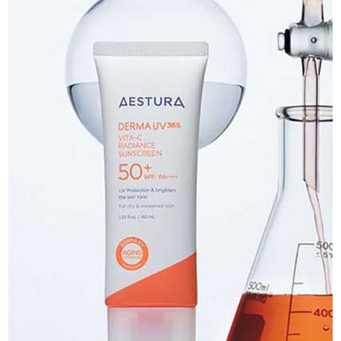 에스트라 더마UV365 비타C 광채수분 선크림 SPF50+ PA++++ 솔직 후기 | 피부 타입별 분석 - 상품 이미지 3