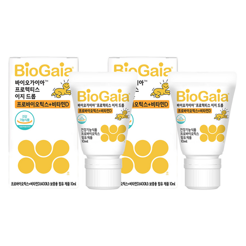 바이오가이아 프로텍티스 이지 드롭 프로바이오틱스 + 비타민D 10ml, ... 맛있게 먹은 솔직 후기 썸네일