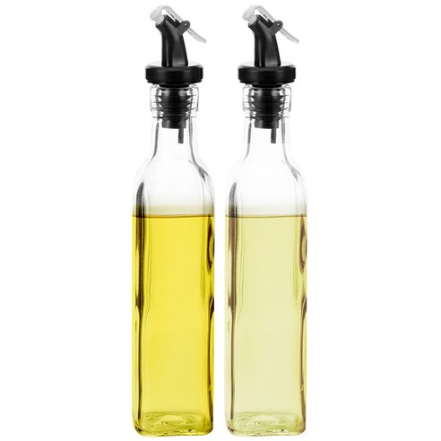시노글라스 오일병 블랙, 250ml, 2개