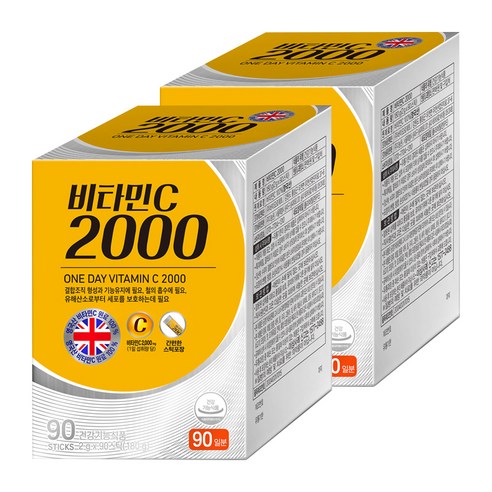 다농원 비타민C 2000 분말스틱, 180g, 2개