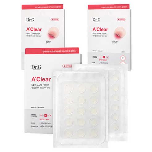 닥터지 에이클리어 스팟 큐어 패치, 39개입, 3개