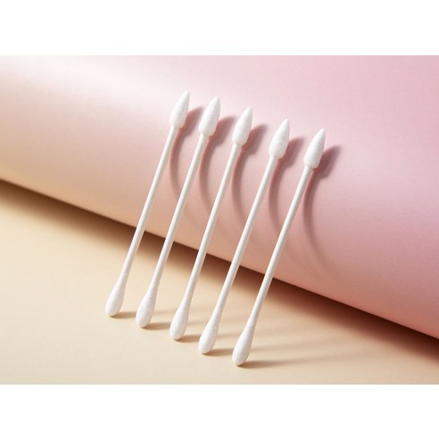 코멧 뷰티 라운드 뾰족 듀얼 면봉 이미지 3