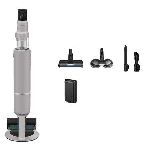 삼성전자 비스포크 제트 AI 무선 청소기 250W, VS25C970DWE, 새틴 베이지