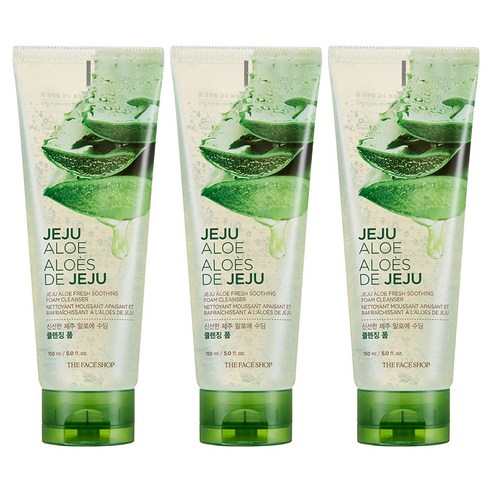 더페이스샵 신선한 제주 알로에 수딩 클렌징 폼 솔직 후기 | 실사용자 리뷰 분석 썸네일