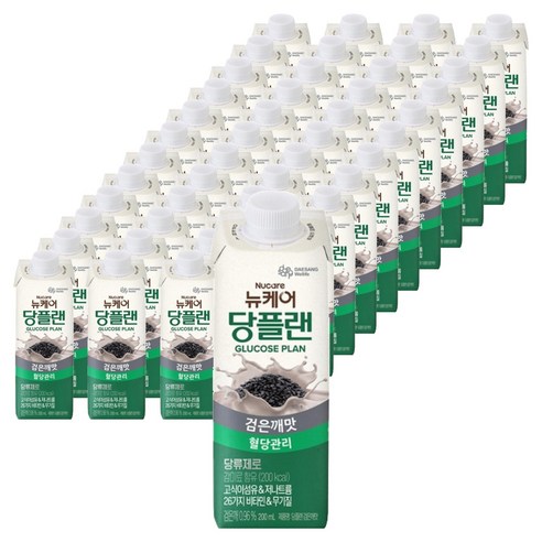 뉴케어당플랜 영양식 검은깨맛 200ml, 48개 솔직 후기 | 실사용자 리뷰 분석 썸네일