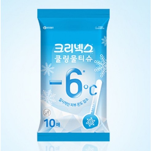 크리넥스 쿨링 물티슈 휴대형 이미지 3