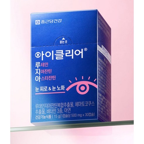 아이클리어 정품 루테인지아잔틴 아스타잔틴 30정, 1개 이미지 2