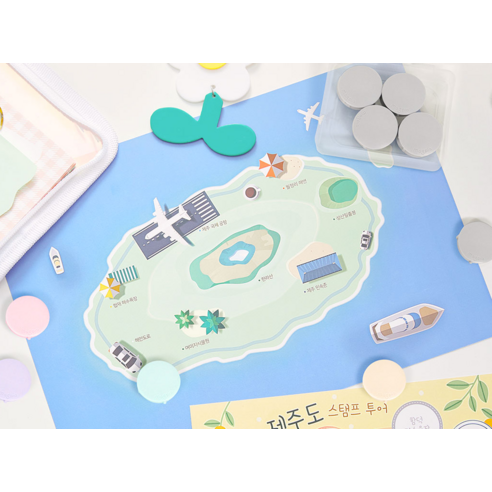 마그피아 파스텔 원형 메모자석홀더 중 30p 세트 후기 분석 - 전체 컬러 믹스