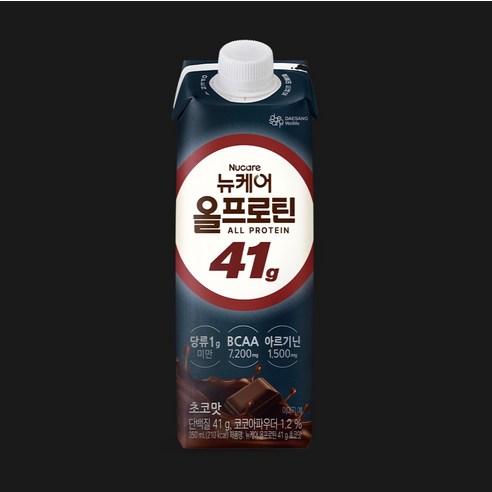 뉴케어 올프로틴 41g 초코맛 350ml, 6개 솔직 후기 | 실사용자 리뷰 분석 - 상품 이미지 2