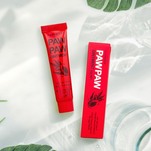 에버모어 포포 오인트먼트 25g 휴대용 크기 비교