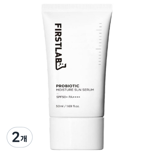 FIRSTLAB 프로바이오틱 모이스처 선세럼 SPF50+ PA++++, 50ml, 2개