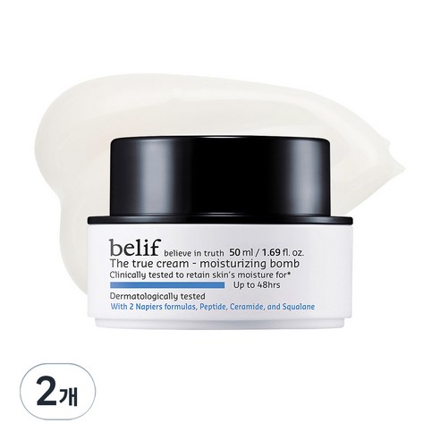 빌리프 더 트루 크림 모이스춰라이징 밤, 50ml, 2개