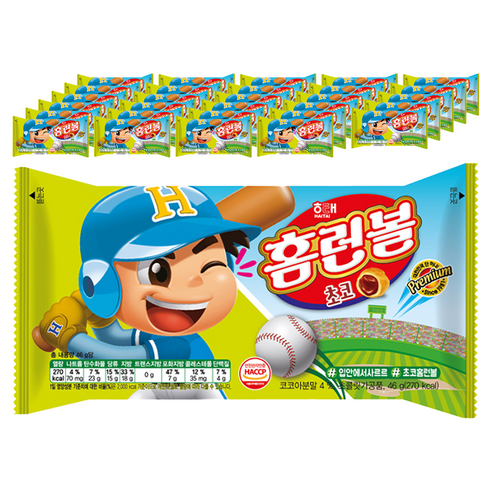 해태제과 홈런볼 초코, 46g, 40개