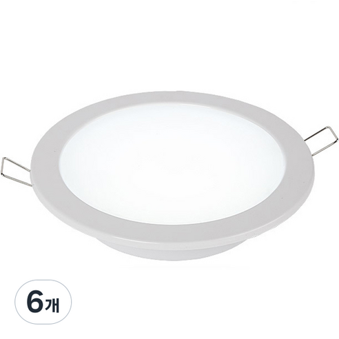 Bayon LED 매입등 15W 삼성칩 150mm, 주광색, 6개