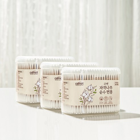 코멧 자작나무 순수 면봉 이미지 3