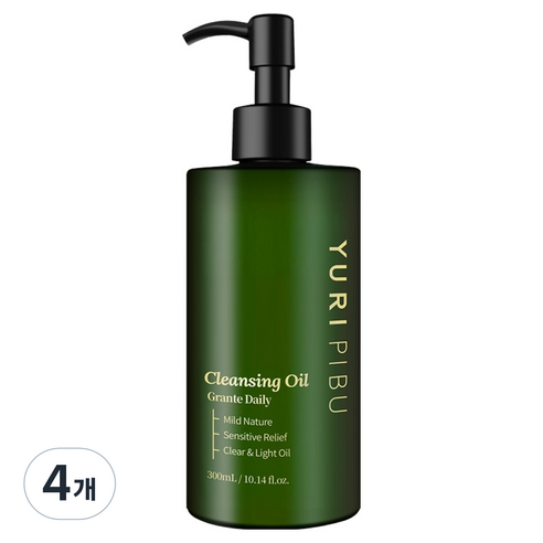 유리피부 그란떼 데일리 클렌징 오일, 300ml, 4개