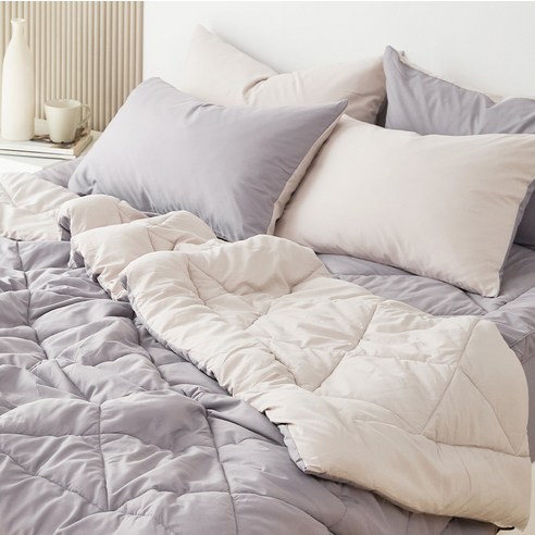 라뽐므 마들렌 차렵이불 후기 분석 - 마감 처리 상세