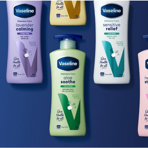 바세린 알로에 로션 산뜻한 마무리