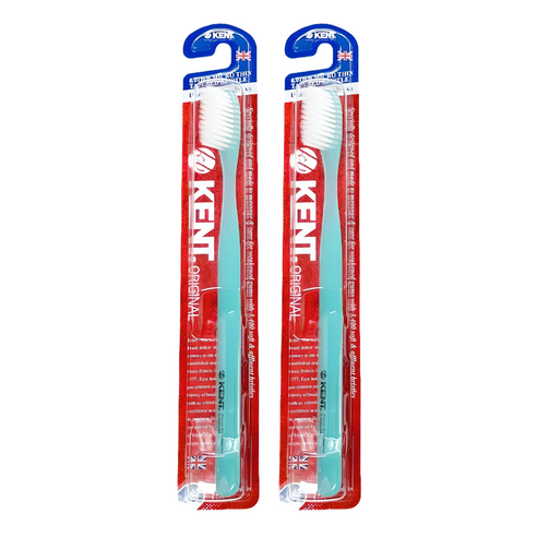 켄트 오리지널 초극세모 칫솔 블루, 1개입, 2개