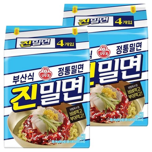 오뚜기 진밀면 135g, 8개