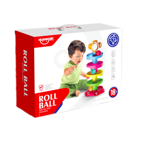 후앙어 몽키 공굴리기 볼 타워 촉감발달완구 육아맘 솔직 후기 | 실사용 리뷰 - 상품 이미지 2