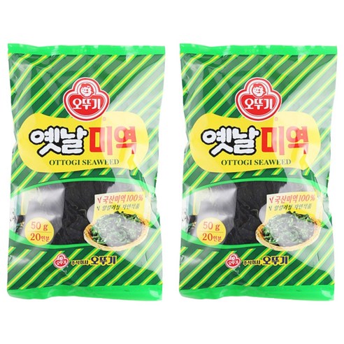 오뚜기 옛날 미역, 50g, 2개