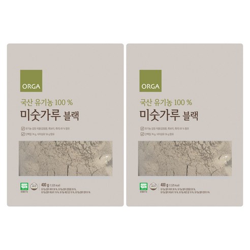 올가홀푸드 유기농 블랙 미숫가루 400g, 2개 솔직 후기 | 실사용자 리뷰 분석 - 상품 이미지 1