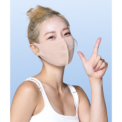 모델로 UV 프로텍션 스탠다드 마스크 이미지 2