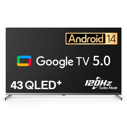 이스트라 4K UHD QLED 스마트 TV 제품 정면